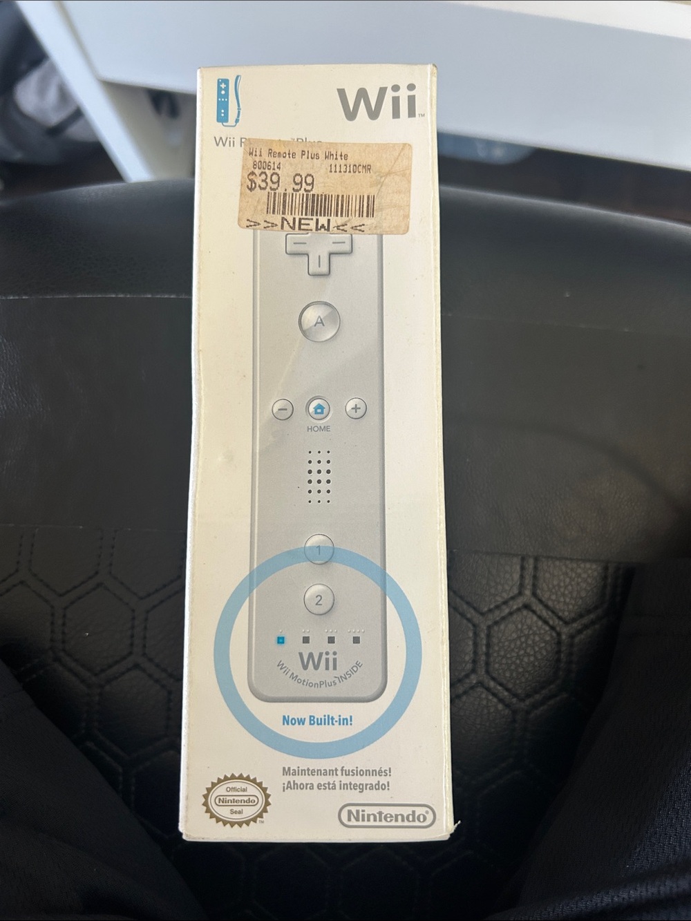 Nintendo White Wii Remote Plus Controller in Retail Box
